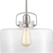 Progress PP500152009 Brushed Nickel Down Light Pendant