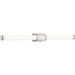 Progress PP30020700930 Brushed Nickel 4 or more Bulb Bathroom Light