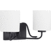 Progress PP300219031 Black 2 Bulb Bathroom Light