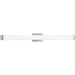 Progress PP30022500930 Brushed Nickel 4 or more Bulb Bathroom Light