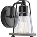 Progress PP300295031 Matte Black 1 Bulb Wall Sconce