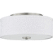 Progress PP35013500930 Brushed Nickel Flush Mount Ceiling Light