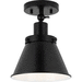 Progress PP350199031 Matte Black Flush Mount Ceiling Light