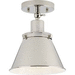 Progress PP350199104 Polished Nickel Flush Mount Ceiling Light