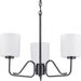 Progress PP400181031 Black Mini Chandelier