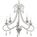 Progress PP400267009 Brushed Nickel Mid Sized Chandelier