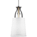 Progress PP500141009 Brushed Nickel Mini Pendant