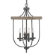 Progress PP500157143 Graphite Entrance / Foyer Pendant