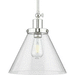 Progress PP500324104 Polished Nickel Down Light Pendant