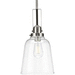 Progress PP500329009 Brushed Nickel Mini Pendant