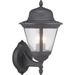 Progress PP560135031 Black Outdoor Entrance Wall Light