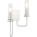 Progress PP710056009 Brushed Nickel Multi Bulb Wall Sconce