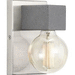 Progress PP710099009 Brushed Nickel 1 Bulb Wall Sconce