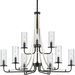 Progress PP400210031 Black Mid Sized Chandelier