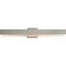 Progress PP300407009CS Brushed Nickel Flush Mount Ceiling Light