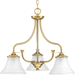 Progress PP400065109 Brushed Bronze Mid Sized Chandelier
