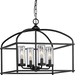 Progress PP55012831M Matte Black Mid Sized Chandelier