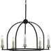 Progress PP400115031 Black Mid Sized Chandelier