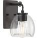 Progress PP300345143 Graphite 1 Bulb Wall Sconce