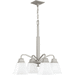 Progress PP400118009 Brushed Nickel Mid Sized Chandelier