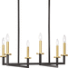 Progress PP400113143 Graphite Mid Sized Chandelier