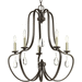 Progress PP400087020 Antique Bronze Mid Sized Chandelier