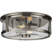 Progress PP350253009 Brushed Nickel Flush Mount Ceiling Light