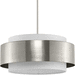 Progress PP500400009 Brushed Nickel Down Light Pendant