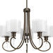 Progress PP469620 Antique Bronze Mid Sized Chandelier