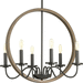 Progress PP400081020 Antique Bronze Mid Sized Chandelier