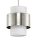 Progress PP500398009 Brushed Nickel Down Light Pendant