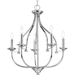 Progress PP400066015 Polished Chrome Mid Sized Chandelier