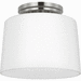 Progress PP350260009 Brushed Nickel Flush Mount Ceiling Light