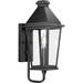 Progress PP560344031 Textured Black Outdoor Entrance Wall Light