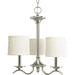 Progress PP463209 Brushed Nickel Mid Sized Chandelier