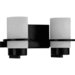 Progress PP30041431M Matte Black 2 Bulb Bathroom Light