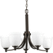 Progress PP400053020 Antique Bronze Mid Sized Chandelier