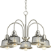 Progress PP400074009 Brushed Nickel Mid Sized Chandelier