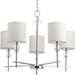 Progress PP414115 Polished Chrome Mid Sized Chandelier