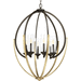 Progress PP400026020 Antique Bronze Mid Sized Chandelier