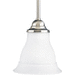 Progress PP509609 Brushed Nickel Mini Pendant