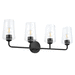 Progress PP300542031 Black 4 or more Bulb Bathroom Light