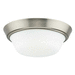 Progress PP350303009 Brushed Nickel Flush Mount Ceiling Light