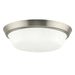 Progress PP350304009 Brushed Nickel Flush Mount Ceiling Light