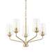 Progress PP400442177 Champagne Bronze Mid Sized Chandelier