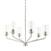 Progress PP400443009 Brushed Nickel Mid Sized Chandelier