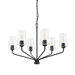 Progress PP400443031 Black Mid Sized Chandelier