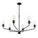 Progress PP400444031 Black Mid Sized Chandelier
