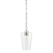 Progress PP500506009 Brushed Nickel Down Light Pendant