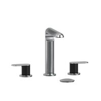  Ciclo 8'' Widespread Bathroom Faucet - Brushed Chrome (PVD) / Black